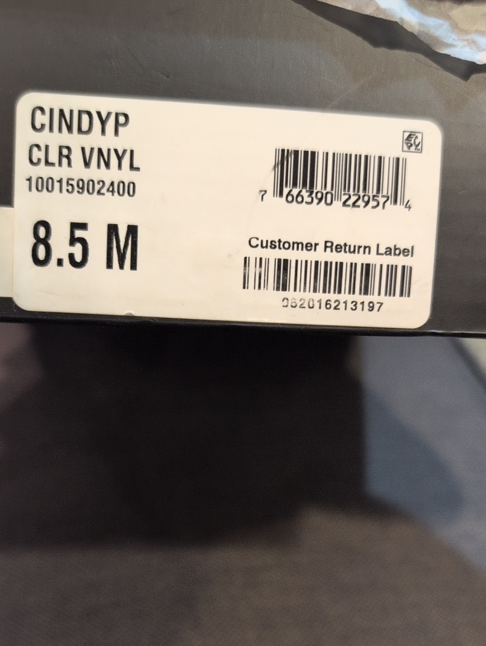 INC Clear Silver Pearl-Detail Mule Heels. NWT. Size 8.5 - Picture 6 of 8